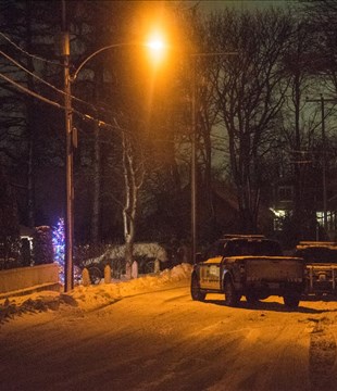 Intervention policière à Notre-Dame-du-Portage