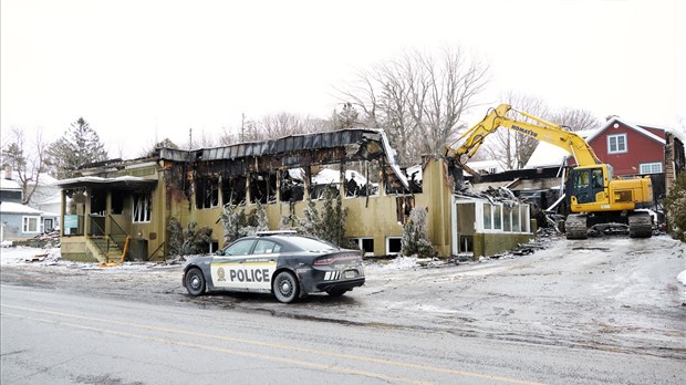 Incendie de la Buanderie Rivière-du-Loup: «Il y a du beau malgré tout» -Jean Charron