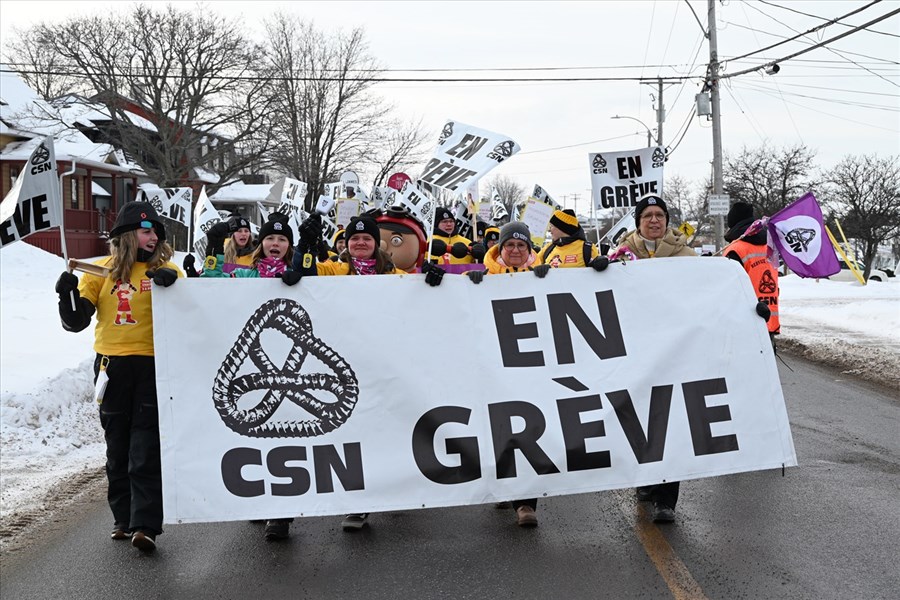 Grève d’une journée dans les CPE du Bas-Saint-Laurent