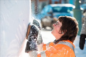 «Chaud devant!» pour le 29e Concours intercollégial de sculpture sur neige