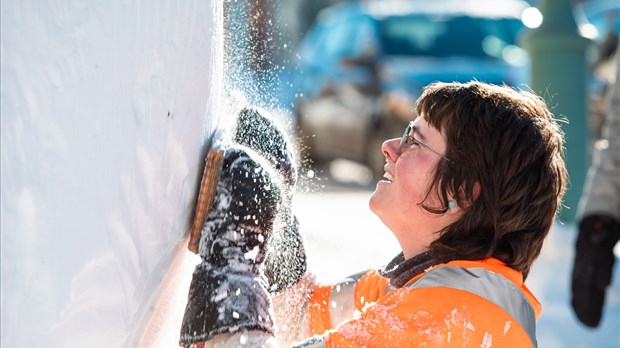 «Chaud devant!» pour le 29e Concours intercollégial de sculpture sur neige