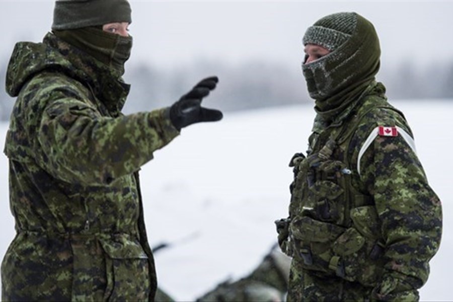 Exercice militaire en milieu urbain des Fusiliers du Saint-Laurent