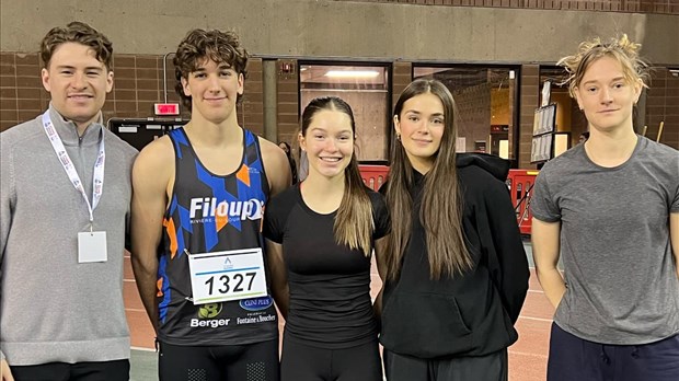 Quatre athlètes Filoup au championnat provincial