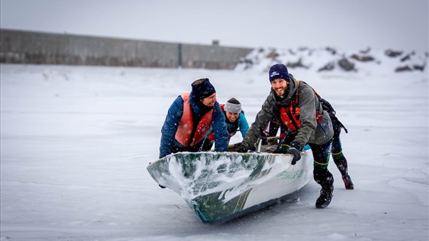 Aventure au cœur des glaces du Saint-Laurent 