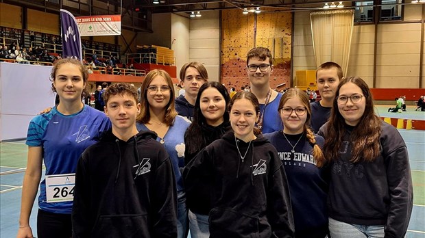 Laurent Bélanger est champion provincial au lancer du marteau 