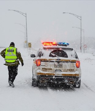 Tempête : l'autoroute 20 et la route 132 sont fermées