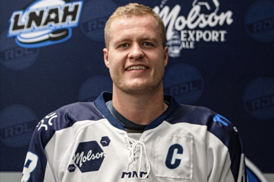 Tristan Pomerleau est le meilleur défenseur de la LNAH 