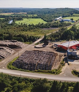 La scierie de Saint-Joseph-de-Kamouraska suspendra ses activités en avril 