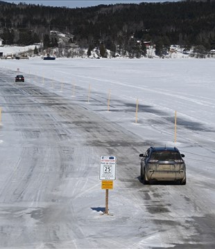 Fin de la saison du pont de glace du Témiscouata