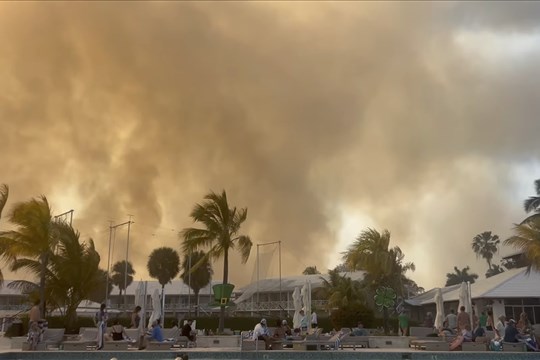 Un couple du Témiscouata entouré d’incendies de brousse aux Bahamas