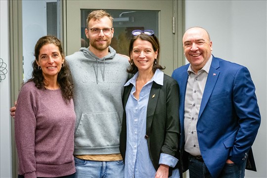 Soulagé et reconnaissant, Mathieu Béland de retour à Rivière-du-Loup 